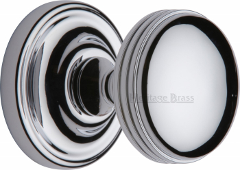 Whitehall Mortice Knob in Polished Chrome