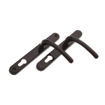 Balmoral Multi Point Handle Inline Lever/Lever Black