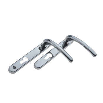 Windsor Multi Point Handle Inline Sprung Lever/Lever Hardex Chrome