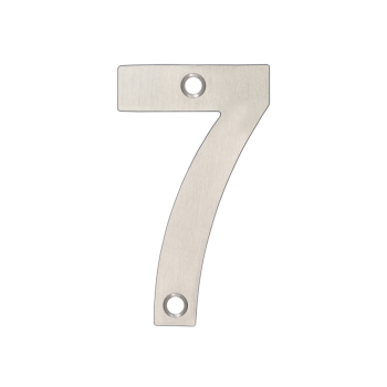 3inch Satin Stainless Steel Numbers
