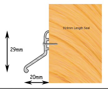 Deflector 914mm (Gold or Silver) Deflector 914mm (Gold or Silver)