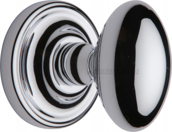 Chelsea Mortice Knob in Polished Chrome