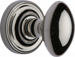 Chelsea Mortice Knob in Polished Nickel