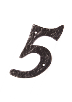 4Inch Italic Numerals 5