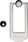 Contemporary Door Knocker Polished Nickel