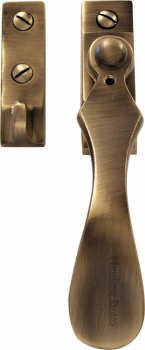 Antique Brass Locking Wedge Casement Fastener