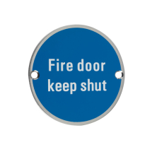 Fire Door Keep Shut SSS