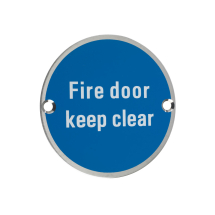Fire Door Keep Clear SSS