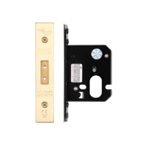Oval Profile Dead Lock - 64mm w/ Forend & Strike Oval Profile Dead Lock - 64mm w/ Forend & Strike