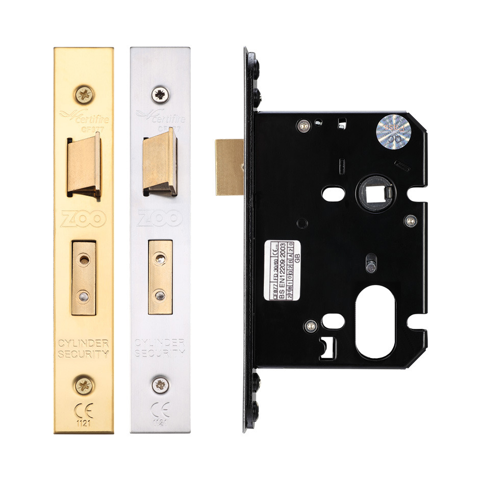 Oval profile Locks Oval Profile Sash Lock - 64mm w/ Forend & Strike ...