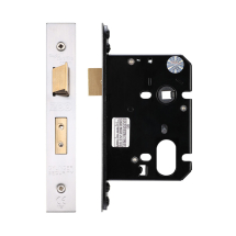 Oval Profile Sash Lock - 76mm w/ Forend & Strike Oval Profile Sash Lock - 76mm w/ Forend & Strike